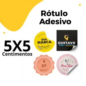 Adesivo Rótulo 5x5cm Papel Couche Cartelas Impressão Laser Color  Alta qualidade Brilho Adesivos papel Brilho cola de borracha 178g.  (Cobertura Couche) 